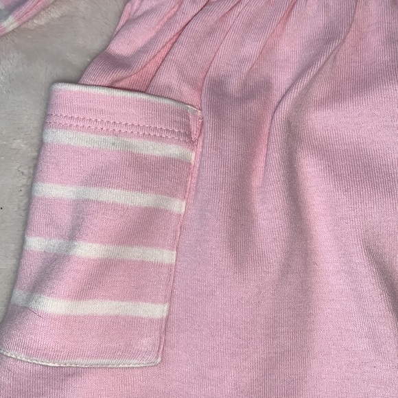 Hanna Andersson 50 Pink & White Dress 0-3M EUC - Picture 7 of 11